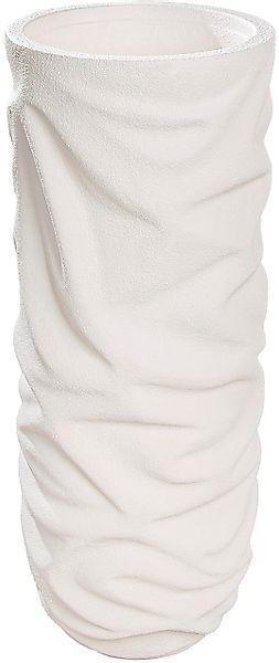 GILDE Pflanzkübel "Übertopf XXL rund Crush creme", (1 St.) günstig online kaufen
