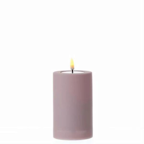 DELUXE Homeart LED Kerze Mia Kunststoff 3D Flamme flackernd H: 12,5cm D: 7, günstig online kaufen