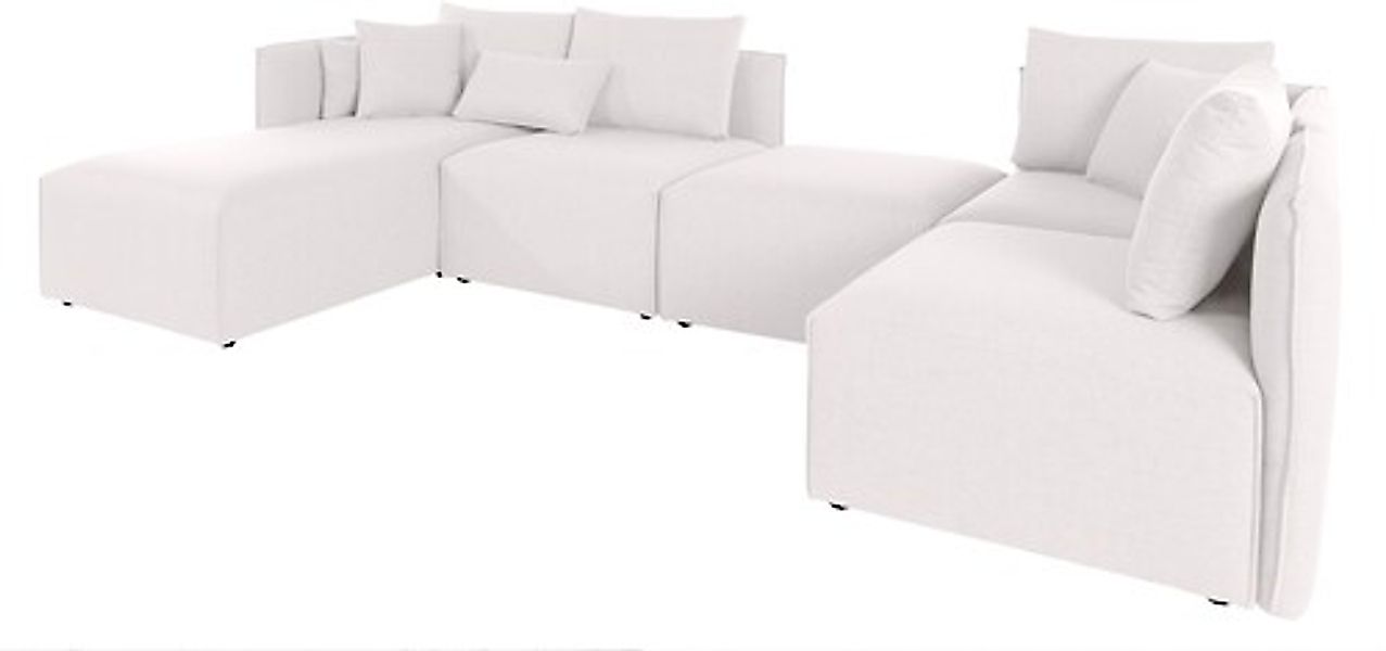 andas Wohnlandschaft »Nöre U-Form« 5 Teile, in vielen Bezugsqualitäten und günstig online kaufen