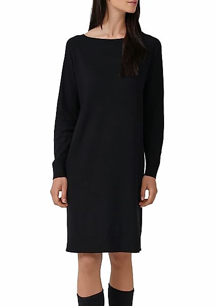 s.Oliver Strickkleid Ohne Taschen mit U-Boot-Ausschnitt günstig online kaufen