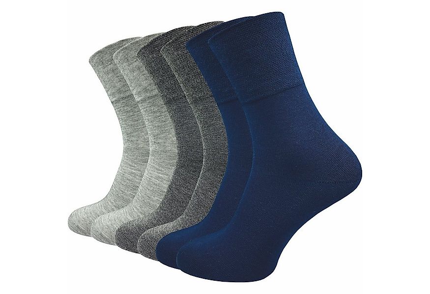 GAWILO Komfortsocken für Herren aus Bambus ohne Gummibund - Super weich dan günstig online kaufen