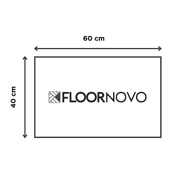 Floornovo Fußmatte Floornovo Schmutzfangmatte Scharlach waschbare günstig online kaufen