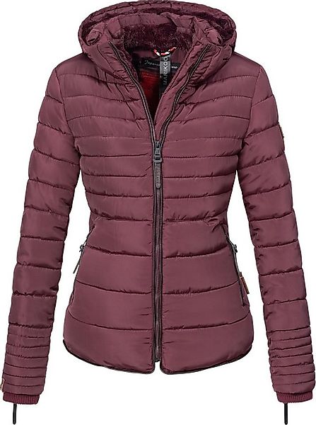 Marikoo Winterjacke Amber stylische Steppjacke mit Teddyfutter günstig online kaufen
