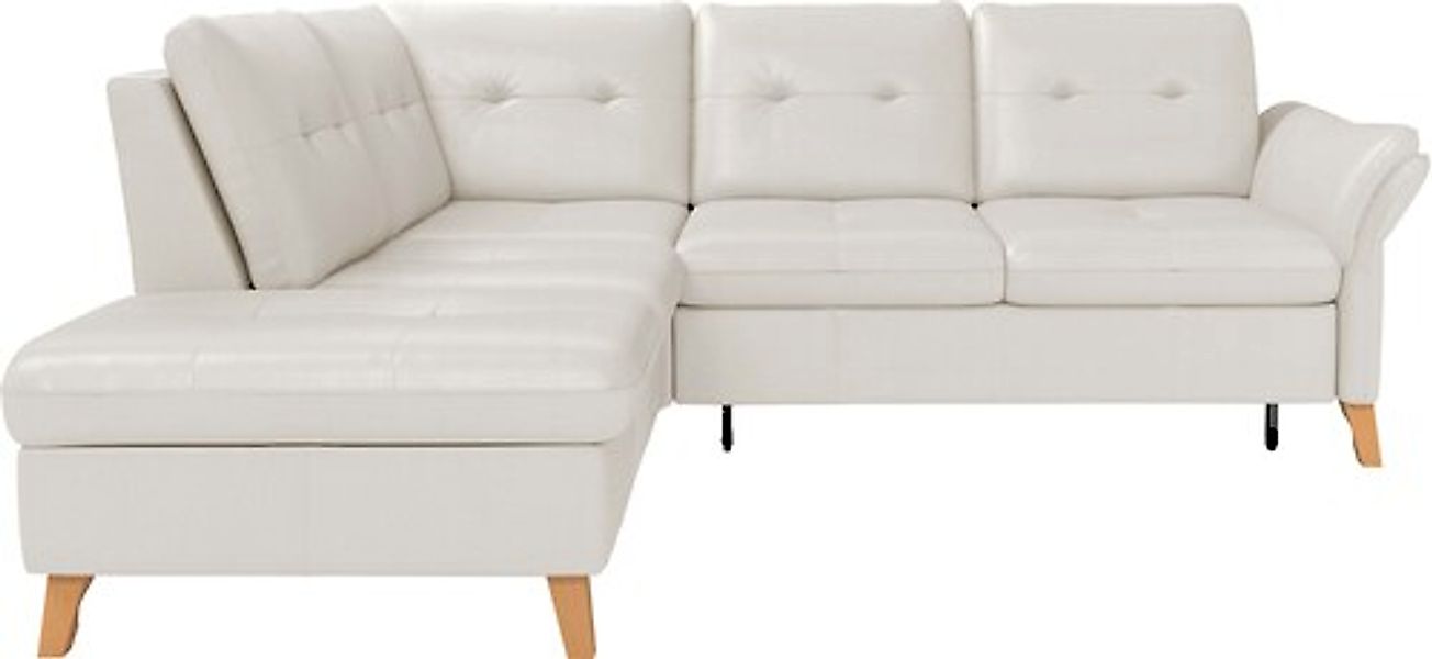 sit&more Ecksofa »Göteborg«, inkl. Sitztiefenverstellung, wahlweise mit Bet günstig online kaufen