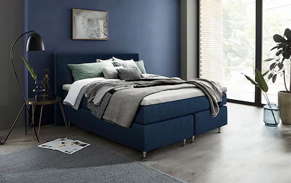 INOSIGN Boxspringbett "Zahara", inkl. Topper, besonderes Highlight: aufgenä günstig online kaufen