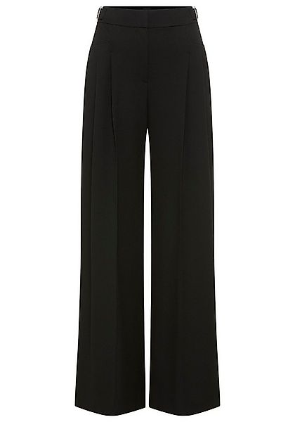 BOSS ORANGE Bundfaltenhose Takora Premium Damenmode weit geschnitten, mit v günstig online kaufen