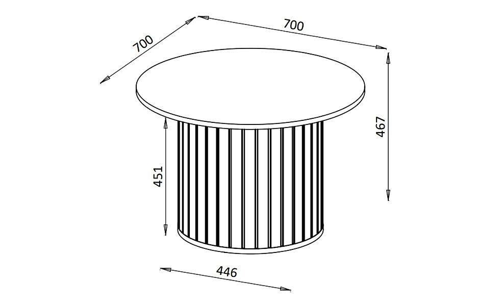 Selsey Couchtisch rund  Zante ¦ schwarz Ø: 70 Tische > Couchtische > Coucht günstig online kaufen