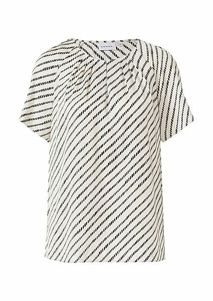 Comma Shirtbluse mit Streifen Muster günstig online kaufen