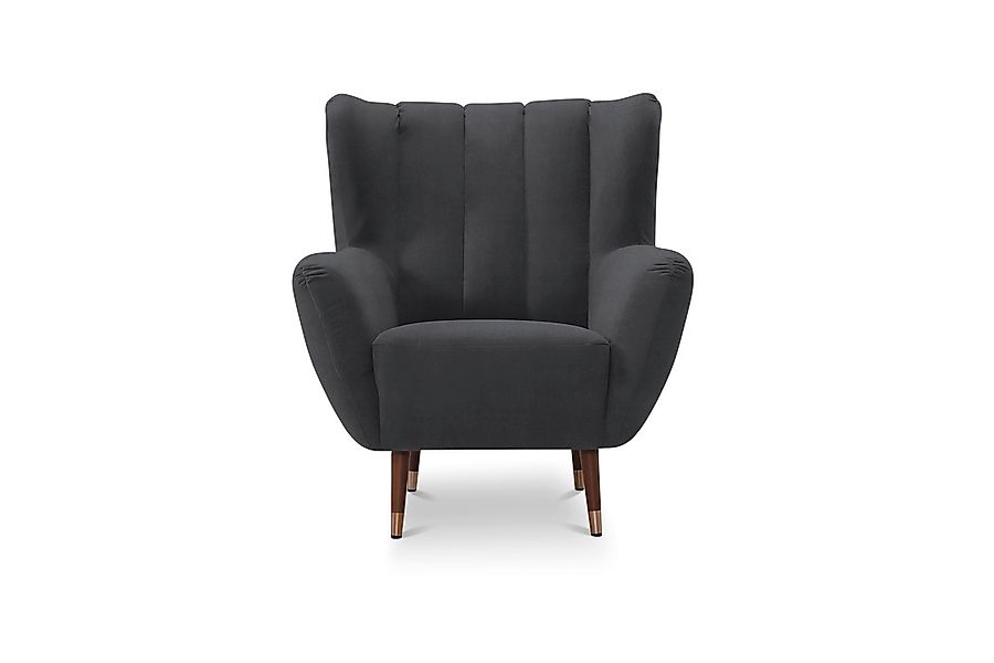 exxpo - sofa fashion Sessel "Polly, Ohrensessel, Loungesessel", bequem mit günstig online kaufen
