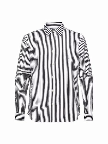 Esprit Langarmhemd Gestreiftes Hemd aus Popeline günstig online kaufen
