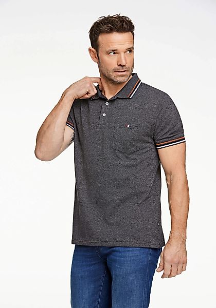 BISON Poloshirt "BISON Poloshirt" günstig online kaufen