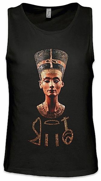 Urban Backwoods Tanktop Nefertiti Vintage Ärmelloses T-Shirt Egytian Pharao günstig online kaufen