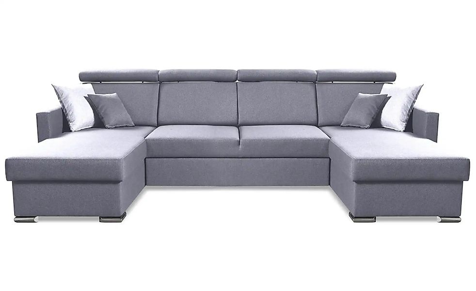 Wohnlandschaft   ¦ grau ¦ Maße (cm): B: 280 H: 97 Polstermöbel > Sofas > Wo günstig online kaufen