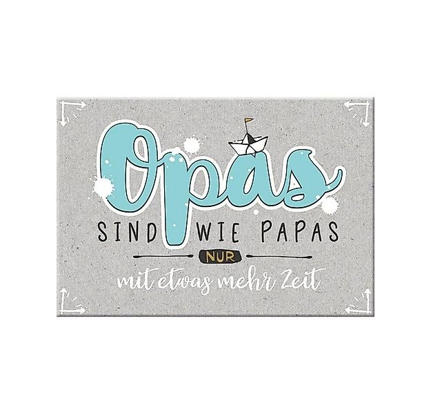 Sheepworld Dekofigur Magnet - mit Umschlag - Opa - ca. 8,2 x 6 cm günstig online kaufen