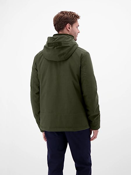 LERROS Blouson "LERROS Herren Blouson in Stukturoptik" mit Kapuze Wasser- u günstig online kaufen
