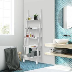 Casaria Leiterregal, mit 5 Ebenen 180x64x37cm günstig online kaufen