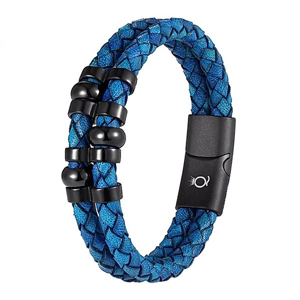 UNIQAL.de Lederarmband Lederarmband Herren "MIRACLE" geflochten günstig online kaufen