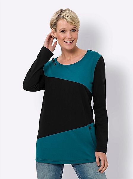 Sieh an! T-Shirt Longshirt . günstig online kaufen