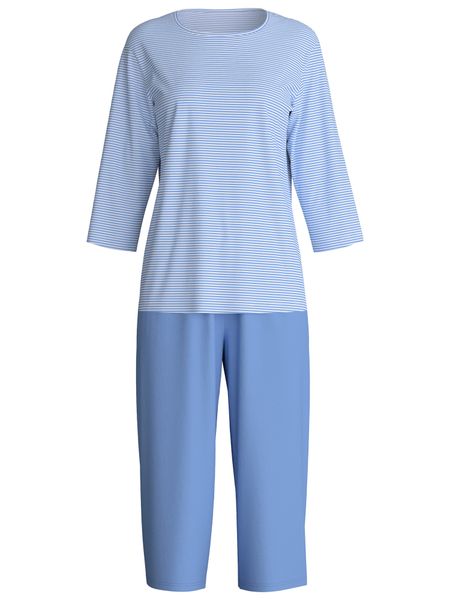CALIDA Capri-Pyjama "Lovely Nights" 2 Stk. tlg., Rundhalsausschnitt, Baumwo günstig online kaufen