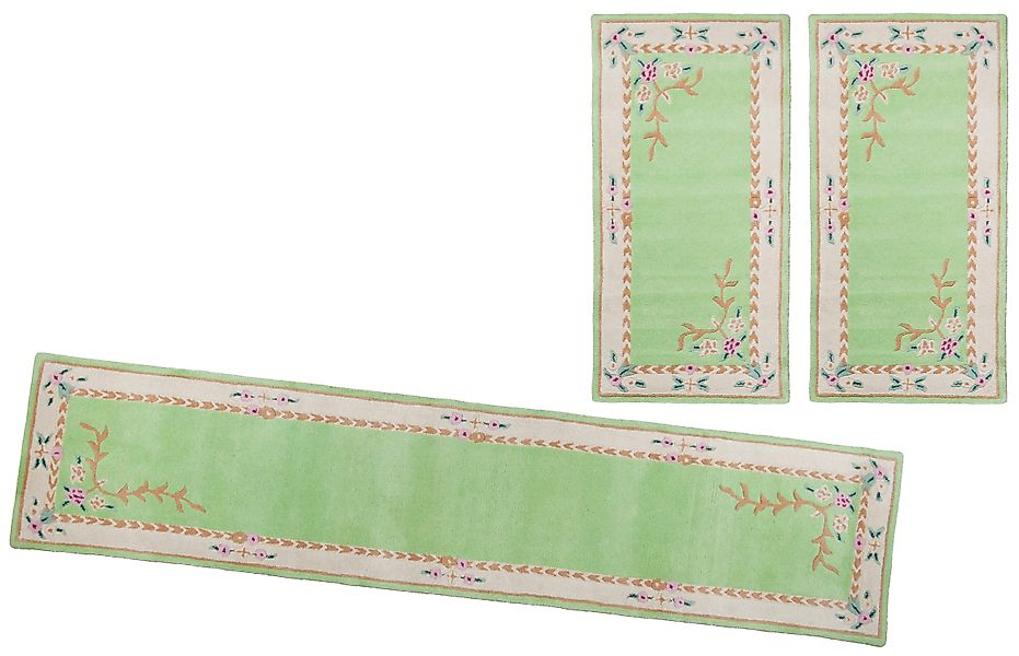 THEKO Bettumrandung »Lifou« Höhe 14 mm 3 Stk. tlg. Läufer-Set, Kurzflor, re günstig online kaufen