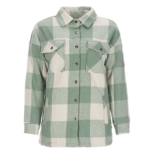 Baumfuchs Langarmhemd Damen Thermo-Overshirt mit Karomuster günstig online kaufen