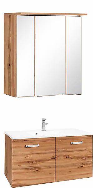 welltime Badmöbel-Set »Ravenna«, (2 St.), Breite 80 cm, Bad-Unterschrank mi günstig online kaufen