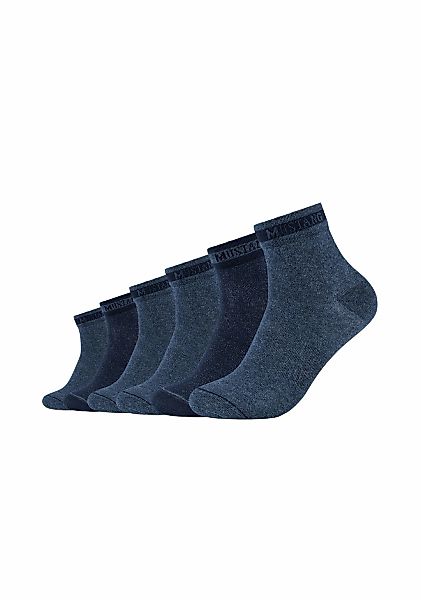 MUSTANG Socken casual (6-Paar) mit hohem Baumwollanteil günstig online kaufen