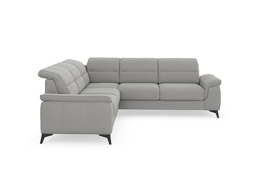 sit&more Ecksofa »Sinatra L-Form«, optinal mit Kopfteilverstellung und Armt günstig online kaufen