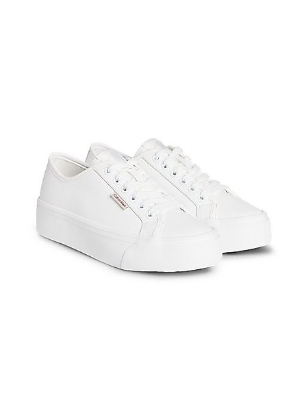 Calvin Klein Jeans VULC FLATFORM LTH Plateausneaker Schnürschuh, Halbschuh, günstig online kaufen