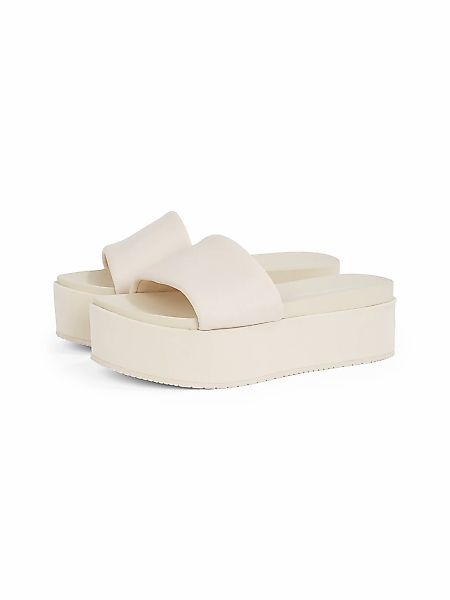 Calvin Klein Jeans "FLATFORM SANDAL SLIDE IN NYLON", Poolslides, Sommerschu günstig online kaufen