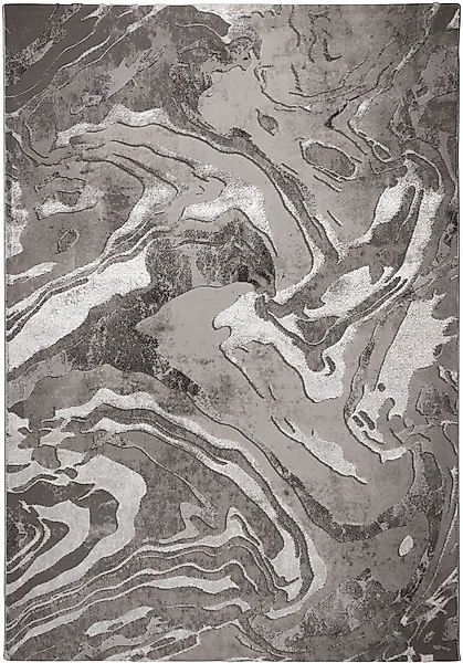 FLAIR RUGS Teppich "Marbled" rechteckig 12 Höhe dezenter Glanz, mehrfarbig, günstig online kaufen