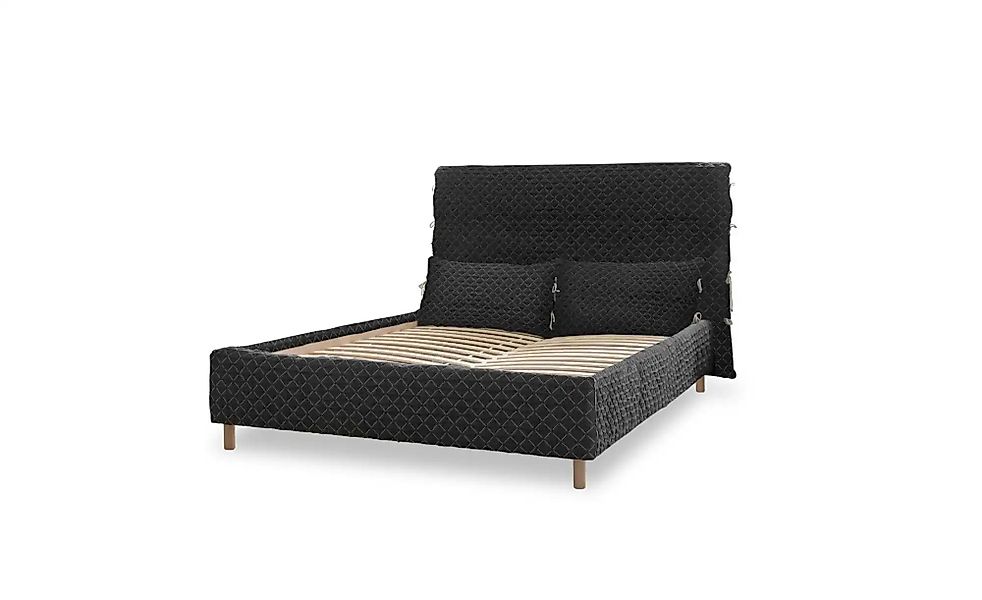 Miuform Polsterbett gemustert Sleepy Luna ¦ schwarz ¦ Maße (cm): B: 166 H: günstig online kaufen