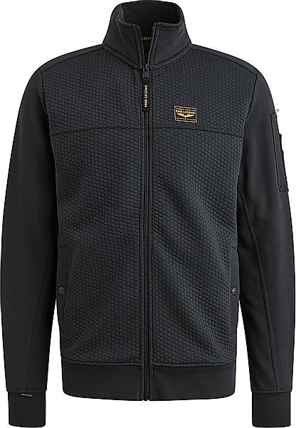 PME Legend Strickjacke Jacquard Interlock Navy   - Größe XXL günstig online kaufen
