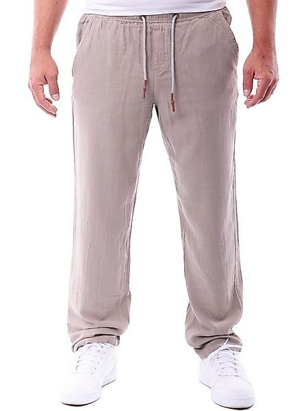 Reslad Leinenhose Reslad Herren Baumwollhose Leinenhose Optik Strandhose RS günstig online kaufen