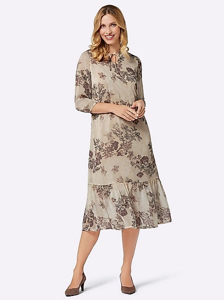 Sieh an! Etuikleid Druck-Kleid 3/4-Arm günstig online kaufen