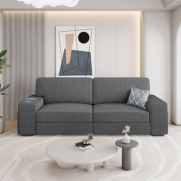 Yaheetech Sofa, Polstersofa aus Cordstoff mit günstig online kaufen