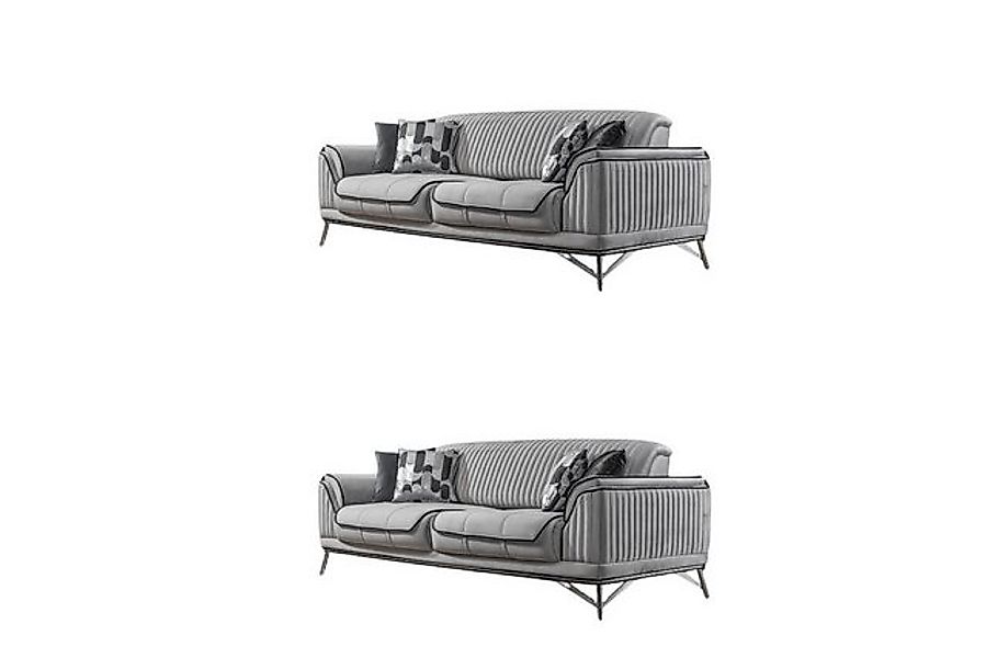 Villa Möbel Polstergarnitur Bond, (Set, 2-tlg), mit Relax-/Bettfunktion dur günstig online kaufen