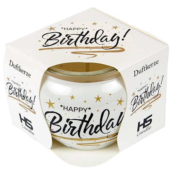 HS Candle Duftkerze Sprüche Kerze Raumduft Birthday Geburtstag günstig online kaufen