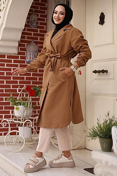 MİSSKAYLE Trenchcoat Schulterklappen Trenchcoat günstig online kaufen