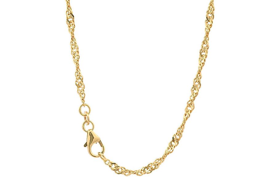 HOPLO Goldkette Goldkette Singapurkette Länge 19cm - Breite 2,4mm - 333-8 K günstig online kaufen