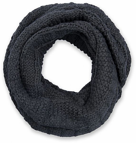styleBREAKER Strickschal "Strick Loop mit Karomuster" 1 Stk. günstig online kaufen