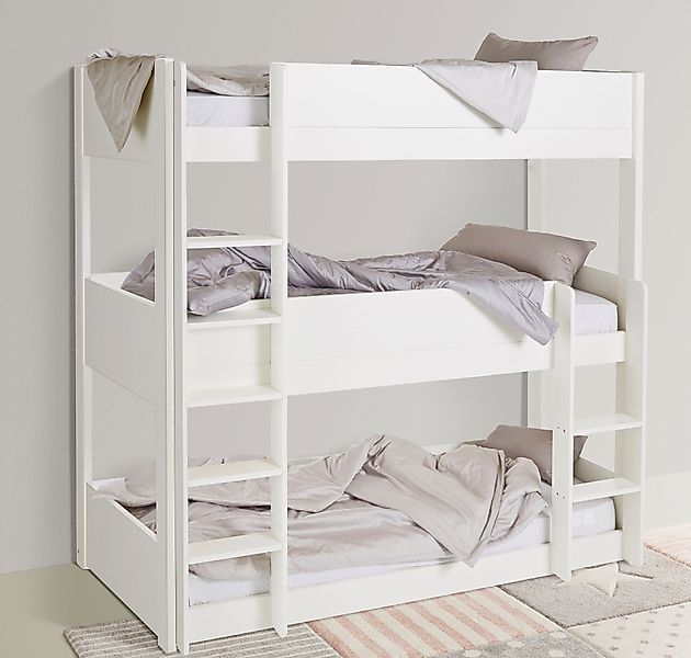 Lüttenhütt Etagenbett "TIPO BESTSELLER Stockbett, Hochbett, Bodenbett, plat günstig online kaufen