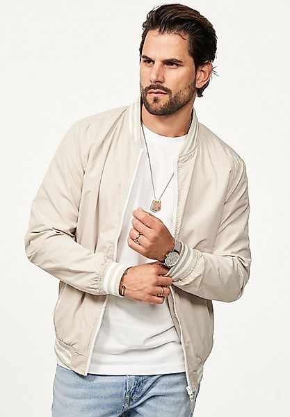 SOULSTAR Blouson mit Baseball-Kragen im College-Stil als leichte Sommerjack günstig online kaufen