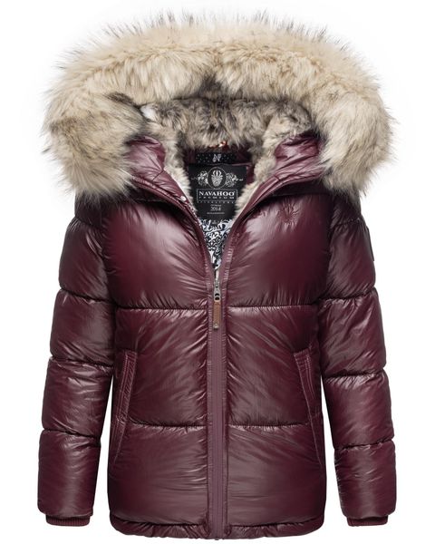 Navahoo Winterjacke "Tikunaa" mit Kapuze warm gefütterte Damen Steppjacke m günstig online kaufen