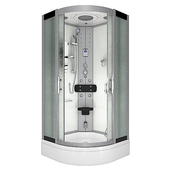 AcquaVapore Dampfdusche Duschtempel Sauna Dusche Duschkabine D46-50M2 90x90 günstig online kaufen