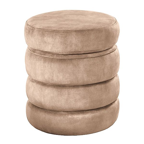 riess-ambiente Polsterhocker VOGUE 50cm champagner - günstig online kaufen
