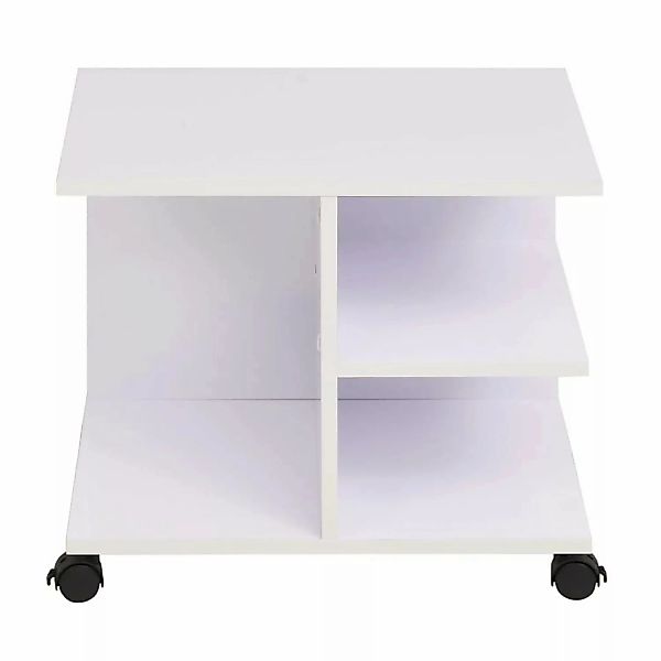 vidaXL Bücherregal Beistelltisch mit Rollen 50×35×42 günstig online kaufen