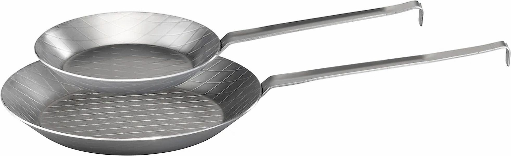 GSW Pfannen-Set Eisen Set, 1x Bratpfanne Ø 28 cm, 1x Bratpfanne Ø 20 cm, 2 günstig online kaufen