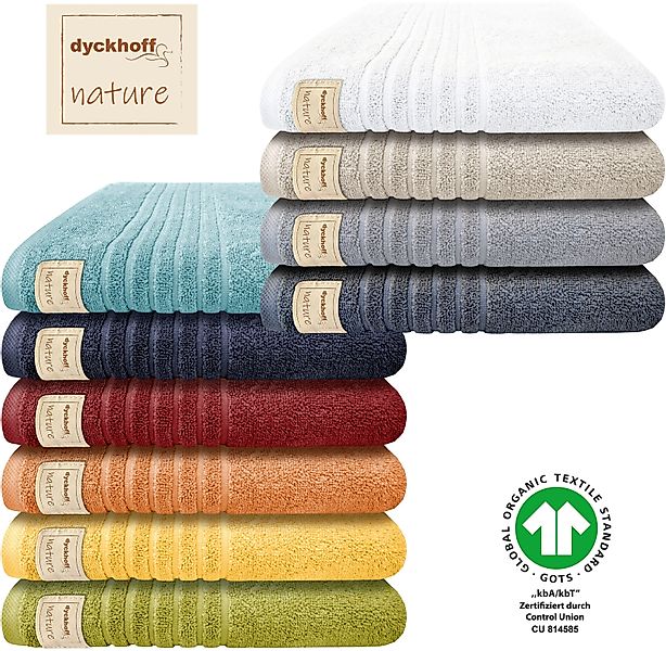 Dyckhoff Handtuch Nature, Frottier (1-St) günstig online kaufen