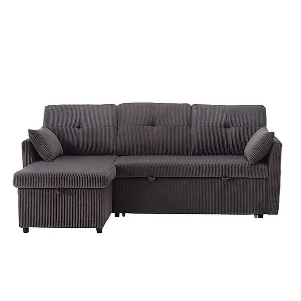 MODFU Sofa Modulares Ecksofa L-förmiges modulares Sofa, mit umkehrbarer Cha günstig online kaufen